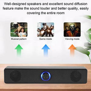 Desktop Speakers.20 Вт Led Aux-Usb,USB-акустическая система (4 фото из 10)