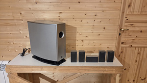 Колонки Sony и сабвуфер Yamaha (1 фото из 2)