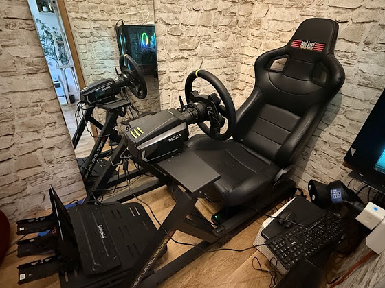 Next Level Racing GTtrack kokpit