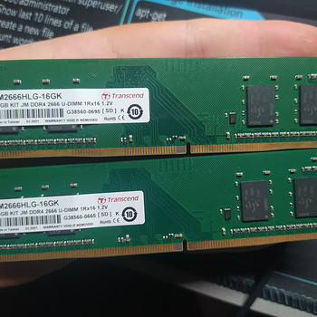 RAM - 2x8GB Transcend 2666MHz DDR4