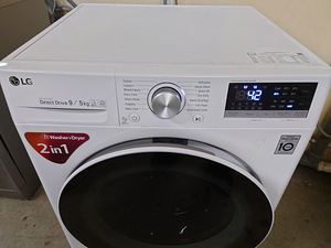 Kuivatiga pesumasin LG 9 KG (3 foto / 5)