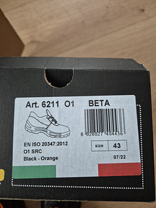 Beta рабочие ботинки (4 фото из 4)
