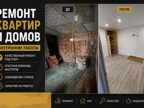 Ремонт квартир и домов