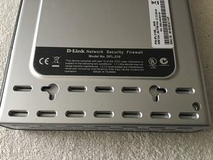 Iistvaralist tulemüüri D-Link DFL-260E/DFL210 (7 foto / 10)