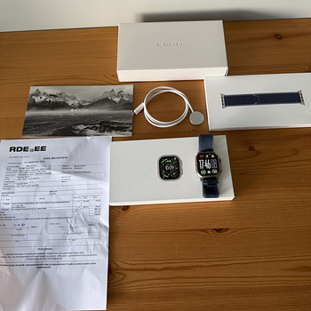 Apple Watch Ultra 3 GPS + Cellular 49mm Titanium, Garantii!