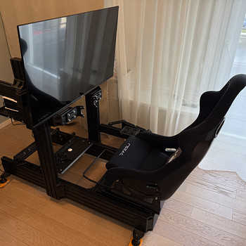 Võidusõidusimulaator RSEAT GT A1-160 + lisad + 4K teler