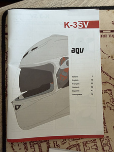 Шлем Agv K-3 SV (6 фото из 6)