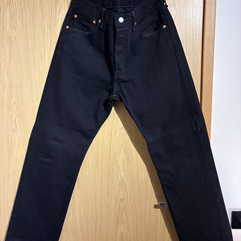 Levi's 501 mustad meeste teksapüksid