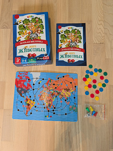Новая настольная игра - викторина " В мире животных " 5+ (2 фото из 2)