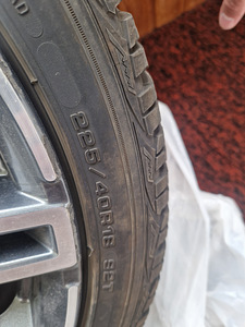 Kia R18 velgede komplekt 225/40 R18 — Goodyear UltraGrip Ice 3 (6 foto / 7)