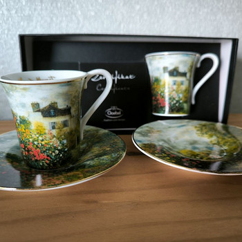 Claude Monet’ espresso-tasside komplekt, Goebel, 2tk