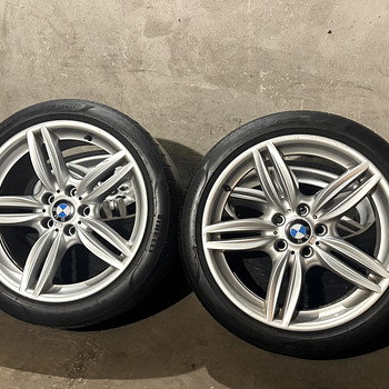 Оригинальные диски BMW Style351 5x120 ‘19 с летними шинами