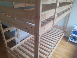 Laste narivoodi koos madratsitega (3 foto / 5)