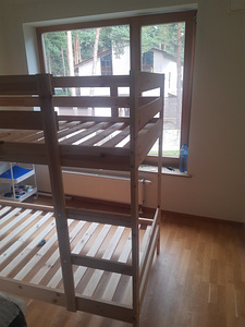 Laste narivoodi koos madratsitega (4 foto / 5)