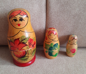 Matrjoškad – 3 tk komplekt (1 foto / 3)
