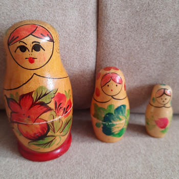 Matrjoškad – 3 tk komplekt
