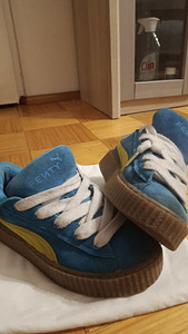 Кроссовки PUMA Fenty в сине-салатовой расцветке (1 фото из 2)