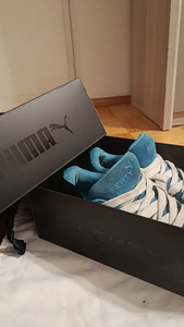 Кроссовки PUMA Fenty в сине-салатовой расцветке (2 фото из 2)