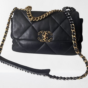 Chanel täisnahast must kott