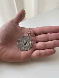 Астрологический кулон из сереба со знаками зодиака (2 фото из 5)
