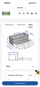 Кровать Ikea (3 фото из 3)