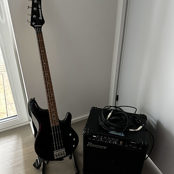 Бас-гитара Ibanez RD300 RDGR + Ibanez SW35 SoundWave + чехол