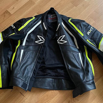 2-osaline moto nahkkombe IXS + saapad (komplekt)