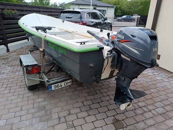 Комплект лодки Nord 460 Classic с мотором Yamaha 15 HP