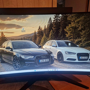 AOC C24G1 24" kumer monitor