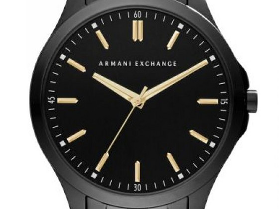 Часы Armani Exchange Hampton AX2144 сталь черный циферблат