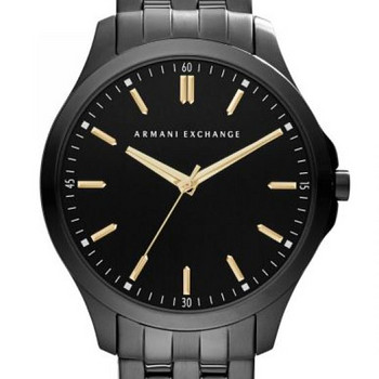 Часы Armani Exchange Hampton AX2144 сталь черный циферблат