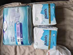 Potitool / pott, mähkmed ja Pampersi täiskasvanute aluspüksid (2 foto / 2)
