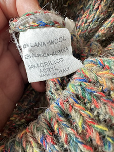 Vintage EXAMPLE per MISSONI villane alpaka-kardigan, L (6 foto / 7)
