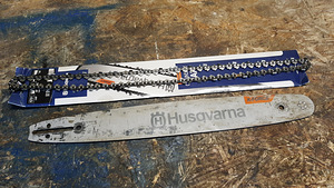 Husqvarna X-Force 20" (50 cm) направляющая шина и подходящая цепь. (1 фото из 3)