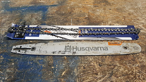 Husqvarna X-Force 20" (50 cm) направляющая шина и подходящая цепь. (2 фото из 3)