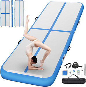 AirTrack гимнастическая дорожка-мат 4м. x 2м. x 20 см. (1 фото из 3)
