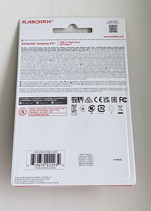 Sandisk 256GB Extreme Fit USB-C Flash Drive 400MB/s (2 фото из 2)