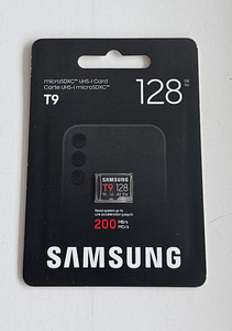 Samsung microSD Card T9 128GB UHS-I , Black (1 foto / 2)