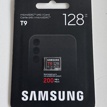 Samsung microSD Card T9 128GB UHS-I , Black