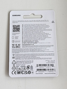 Samsung microSD Card T9 128GB UHS-I , Black (2 foto / 2)