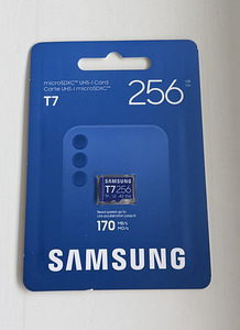 Samsung microSD Card T7 256GB UHS-I , Blue (1 foto / 2)