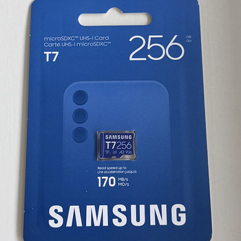 Samsung microSD Card T7 256GB UHS-I , Blue