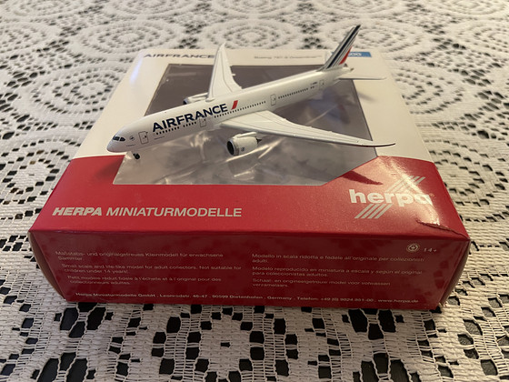 Airfrance B787-9 Dreamliner 1:500 Herpa lennukimudel