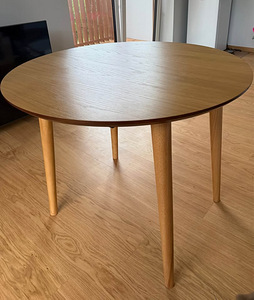 UUS! Kave Home - Oqui Pikendatav Söögilaud 90 x 90 (2 foto / 4)