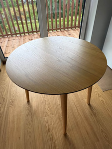 UUS! Kave Home - Oqui Pikendatav Söögilaud 90 x 90 (4 foto / 4)