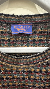 Винтажный шерстяной свитер Example by Missoni M (2 фото из 6)