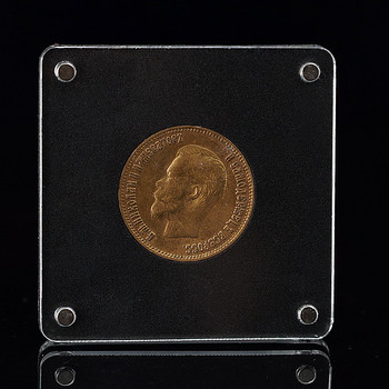 Монета Николай II 1899 10 рублей золото 900