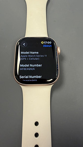Apple Watch 11 LTE 42Mm rose gold v heas korras (4 foto / 5)