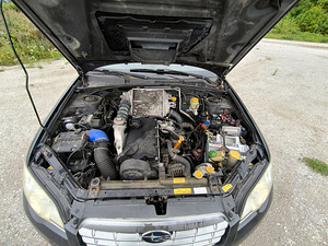 Subaru Legacy outback 2008 1.9tdi swap (8 foto / 9)