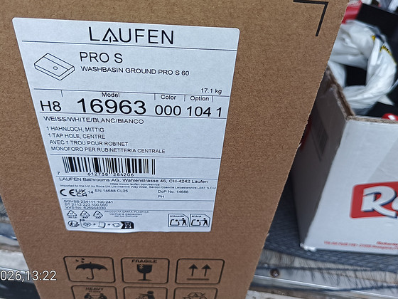 Продам раковину Laufen 60, новая, в упаковке